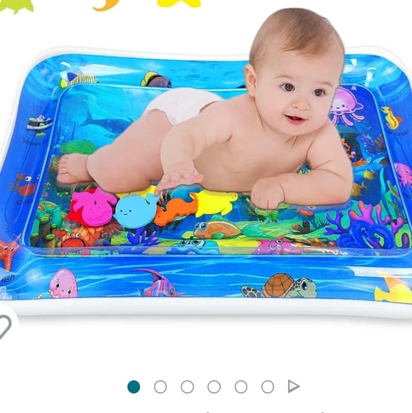 2for1*🔥 Tummy Time Mat Inflatable Baby Water Playmat Activity Sensory Toys Baby - Picture 2 of 5